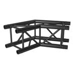 FORTEX FX34-C22 vierkant truss 2-weg 120 graden hoek zwart, Verzenden, Nieuw