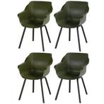 Hartman Sophie Element dining armstoel- moss groen - 4 st., Tuin en Terras, Tuinsets en Loungesets, Verzenden, Nieuw, Overige materialen