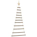 Hangende kerstboom met topster 74x150 cm naturel tak, Huis en Inrichting, Verzenden, Nieuw