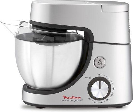 2dekans | Moulinex QA519D keukenmachine 1100 W 4,6 l Zilver, Witgoed en Apparatuur, Keukenmixers, Zo goed als nieuw, Ophalen of Verzenden