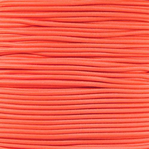 3mm Elastisch Touw - Neon oranje - 50 meter op rol, Doe-het-zelf en Verbouw, Overige Doe-het-zelf en Verbouw, Nieuw, Ophalen of Verzenden