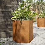 Plantenbakken 2 st zeshoek 46x40x45 cm cortenstaal (Overige), Huis en Inrichting, Verzenden, Nieuw