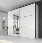 Kledingkast - Wit - 236 x 63 x 210 cm - Garderobekasten, Nieuw, Modern, 50 tot 75 cm, Verzenden