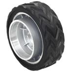 vidaXL Wiel voor neuswiel Ø19,5x10 cm massief aluminium en, Auto diversen, Aanhangwagen-onderdelen, Verzenden, Nieuw