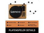 Lenco LS-570OK - Platenspeler - 4 Ingebouwde Speakers, Verzenden, Zo goed als nieuw