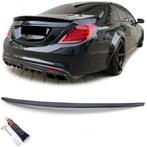 Achterklep Spoiler Mercedes S-Klasse W222 Glans Zwart, Nieuw, Ophalen of Verzenden