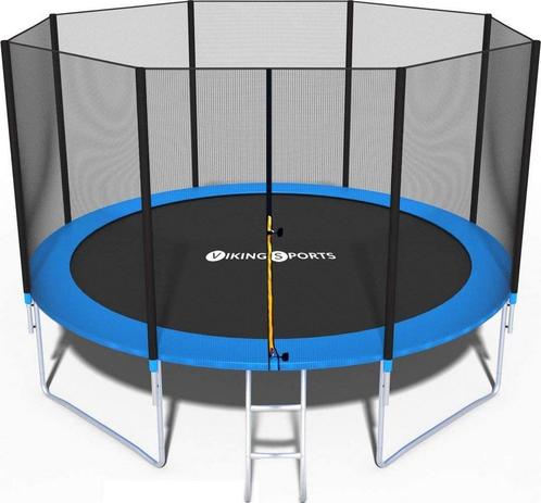 Grote trampoline 366 cm met veiligheidsnet en ladder - Ve..., Kinderen en Baby's, Speelgoed | Buiten | Trampolines, Nieuw, Ophalen of Verzenden