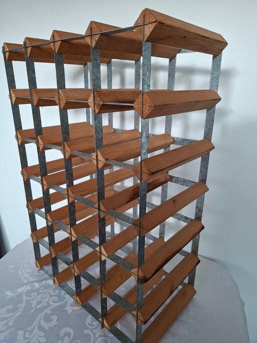 RTA - (28 flessen) - Wijnrek - Hout, Metaal - Designer, Antiek en Kunst, Curiosa en Brocante