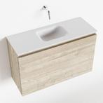 Superdeal | Mondiaz Olan 80 cm Toiletmeubel Light brown grey, Doe-het-zelf en Verbouw, Nieuw, Wastafel, Ophalen