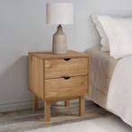 vidaXL Nachtkastje OTTA 45x39x57 cm massief grenenhout, Minder dan 45 cm, Verzenden, Nieuw, 55 tot 70 cm