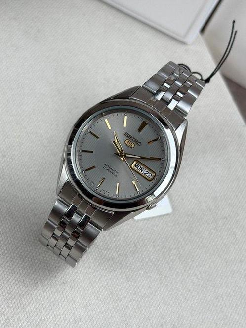 Seiko - 5 - Automatic Day Date - SNKL19K1 - Seiko 5 - Zonder, Sieraden, Tassen en Uiterlijk, Horloges | Heren