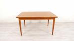 Vintage eettafel | Uitschuifbaar | Teak | 130 cm, Ophalen of Verzenden, Nieuw