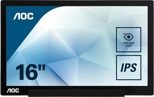 AOC I1601FWUX - Full HD IPS USB-C Monitor - 15.6 Inch, Computers en Software, Monitoren, Verzenden