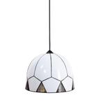 Tiffany Pendant Rond French Art Deco Carraway, Huis en Inrichting, Lampen | Hanglampen, Verzenden, Nieuw