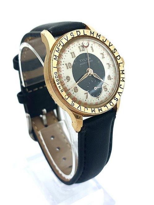 TYLEX - Calendographe - Pointer date - Zonder Minimumprijs -, Sieraden, Tassen en Uiterlijk, Horloges | Heren