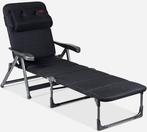 Crespo | Crespo Lounger Air Deluxe Ligstoel zwart, Nieuw