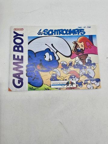 Nintendo - Gameboy Classic - Les schtroumpfs / De Smurfen- beschikbaar voor biedingen