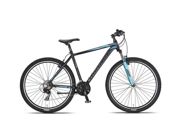 Umit Mirage Mountainbike 29 inch 21V - Zwart/Turquoise, Fietsen en Brommers, Fietsen | Kinderfietsjes, Verzenden