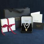 Gouden vintage collier met granaat 14 krt, Ophalen of Verzenden, Nieuw