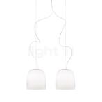 Prandina Notte S33 glas, wit (Hanglampen, Binnenlampen), Huis en Inrichting, Lampen | Hanglampen, Nieuw, Verzenden