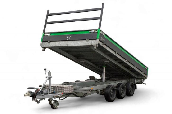Henra KP354020TR Parabolic Green Edition Kipper, Auto diversen, Aanhangers en Bagagewagens, Gebruikt, Ophalen of Verzenden
