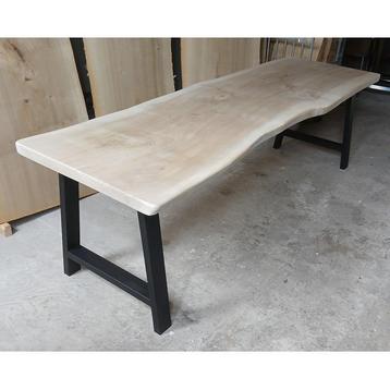 Eettafel Boomstamblad, Populieren, Complete tafel Vanaf €425 beschikbaar voor biedingen