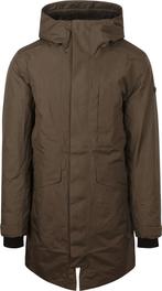Didriksons Parka Kenny Bruin maat L Heren, Maat 52/54 (L), Bruin, Verzenden, Didriksons