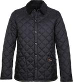 Barbour Heritage Liddesdale Quilted Jas Zwart maat S Heren, Barbour, Verzenden, Zwart, Nieuw
