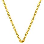 Handmade - Ketting - 14 karaat Geel goud - Doch Chain - 1.90, Sieraden, Tassen en Uiterlijk, Antieke sieraden