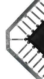 Springmat Trampoline Rechthoekig 340 x 240 cm, Ophalen of Verzenden, Nieuw