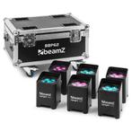 Retourdeal - BeamZ set met 6x BBP62 uplights voor binnen en, Muziek en Instrumenten, Licht en Laser, Verzenden, Zo goed als nieuw