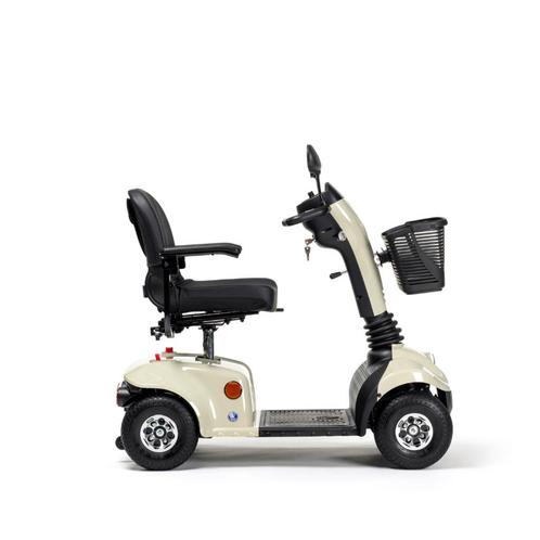 Vermeiren Eris compacte scootmobiel licht ivoor (beige), Diversen, Brommobielen en Scootmobielen, Nieuw, Ophalen of Verzenden