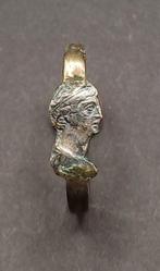 Oud-Romeins Zilver Faustina-ring - 20 mm (Zonder