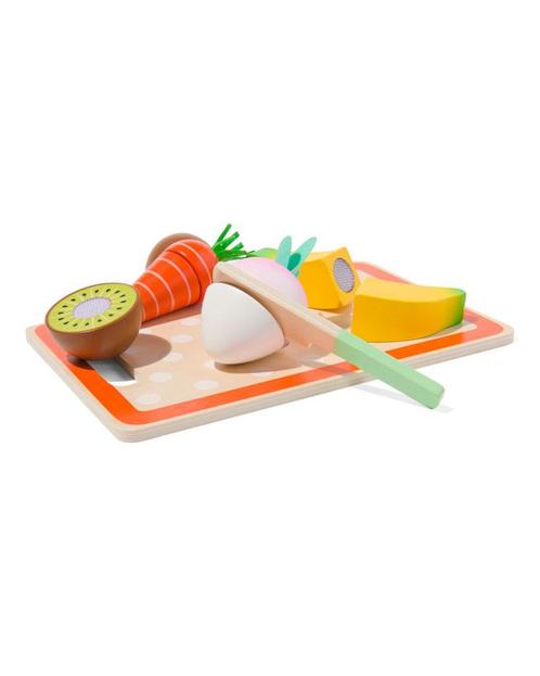 HEMA Groente- en fruitset hout 6-delig, Kinderen en Baby's, Speelgoed | Houten speelgoed, Nieuw, Verzenden