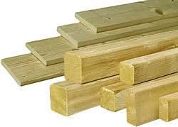 Douglas, Grenen en Vuren houtproducten voor de laagste prijs, Doe-het-zelf en Verbouw, Hout en Planken, Overige houtsoorten, 300 cm of meer