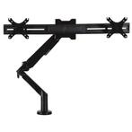 Monitorarm Clearview voor 2 schermen Zwart (Nieuw), Ophalen, Nieuw in verpakking