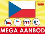 Tsjechische vlaggen - Mega aanbod vlaggen Tsjechie, Nieuw, Ophalen of Verzenden