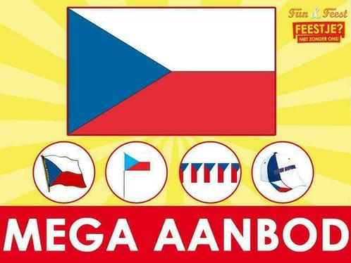 Tsjechische vlaggen - Mega aanbod vlaggen Tsjechie, Diversen, Vlaggen en Wimpels, Nieuw, Ophalen of Verzenden