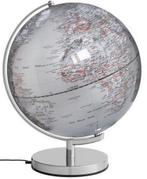 Wereldbol Globe Stellar Light Zilver 30cm, Nieuw