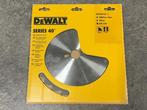 Veiling - 2x DeWalt cirkelzaagblad ø250mm 24T DT4213-QZ, Nieuw