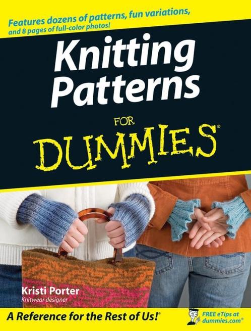 Knitting Patterns For Dummies 9780470045565, Boeken, Wetenschap, Zo goed als nieuw, Verzenden