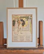 Een roze droom (lijst optie, lithos), Antiek en Kunst, Verzenden