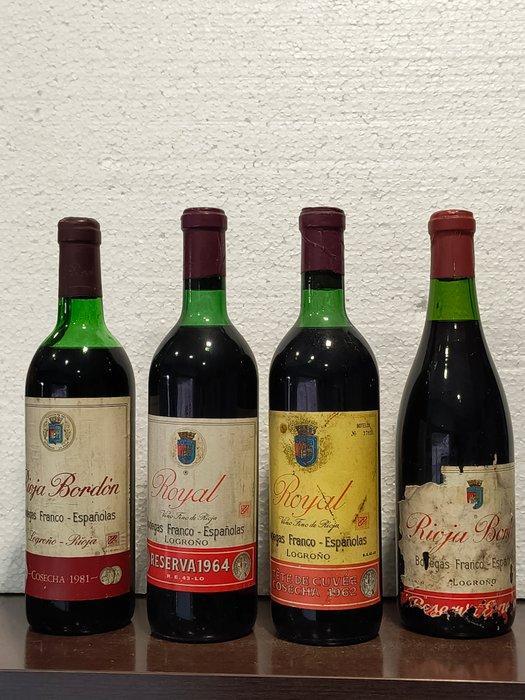 1962 Bodegas Franco-Españolas, Royal Tête de Cuvée, 1964, Verzamelen, Wijnen