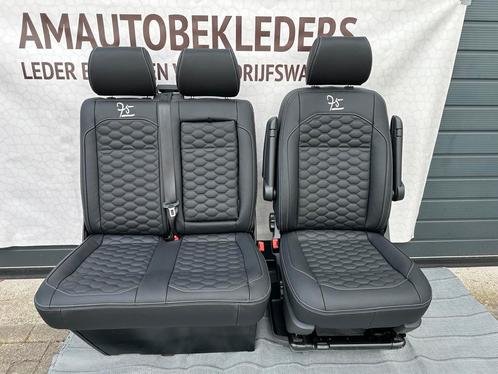 Stoel enBank VW Transporter T5 T6 met zwart leder 75 Edition, Auto-onderdelen, Interieur en Bekleding, Nieuw, Volkswagen, Ophalen