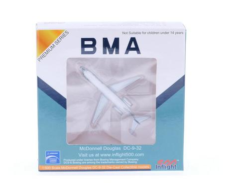Schaal 1:500 Inflight 500 IF5932004 BMA - British Midland..., Hobby en Vrije tijd, Modelbouw | Vliegtuigen en Helikopters, Gebruikt