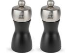 Peugeot Fidji Peper- En Zoutmolen 12 cm - Mat Zwart - Hout, Verzenden, Nieuw