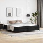 vidaXL Bed Anders Zwart 200 x 200 cm Kunstleer, Huis en Inrichting, Slaapkamer | Bedden, Verzenden, Nieuw, Zwart, Overige materialen