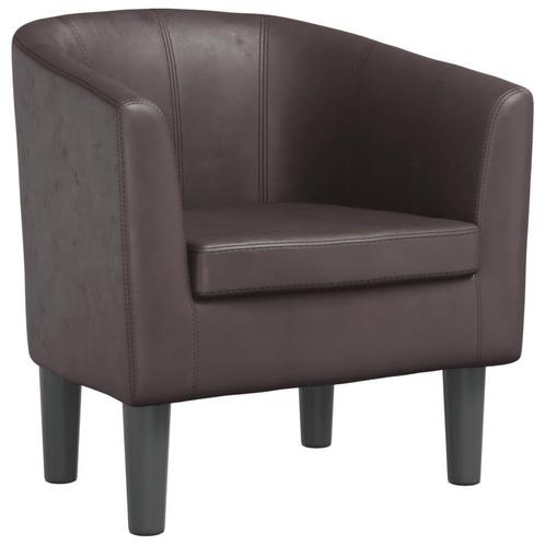 Kuipstoel Kunstleer Bruin | OP=OP | Super Deal!, Huis en Inrichting, Stoelen, Bruin, Nieuw, Ophalen of Verzenden