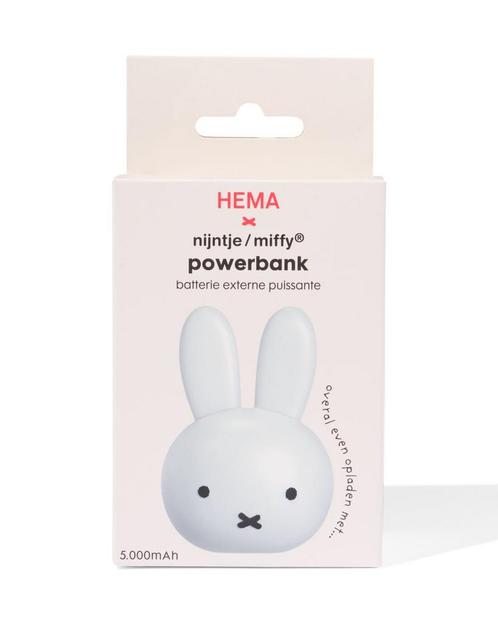 Nijntje Powerbank Nijntje 5000 mAh, Computers en Software, Overige Computers en Software, Nieuw, Verzenden