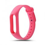 TPU armband voor Xiaomi Mi Band 2 Roze (Armbanden), Telecommunicatie, Nieuw, Verzenden